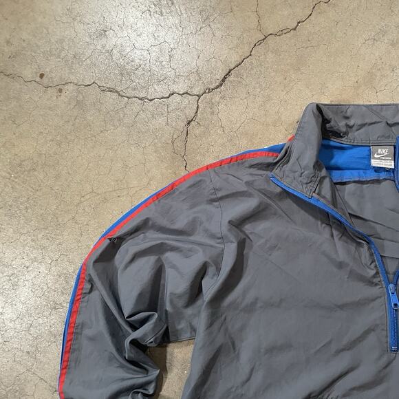 Vintage Gray Tag Nike Sportswear Windbreaker Size 2XL - Picture 6 of 8